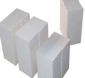 Ukuran yang berbeda temp tinggi bata, Sinter Refractory Brick untuk Tungku Kaca