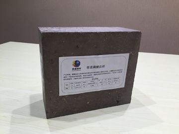 Batu Bata Alumina Alumunium Diikat ISO 9001 Untuk Semen Rotary Kiln, 230 * 114 * 65