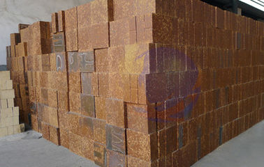 Tinggi Suhu Kiln Refractory Bricks, Magnesia Spinel Bricks Untuk Proyek Lime Kiln