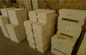 Blok Alumina Berbentuk Besar Pra - Dibentuk, Bata Kiln Refractory Kering Ditekan