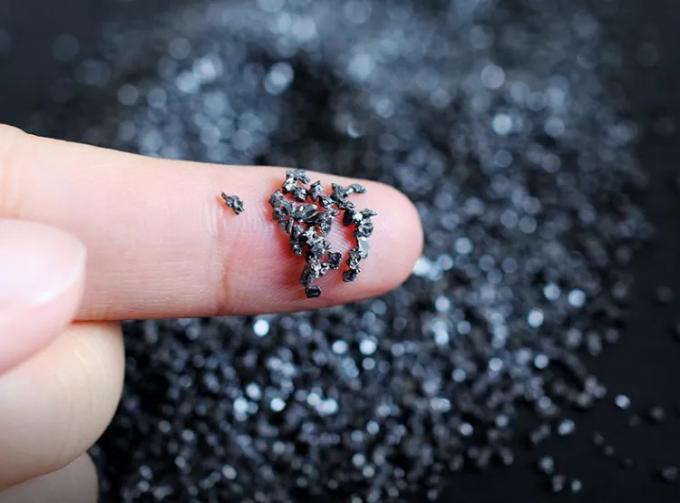 Bubuk Sic Refractory 99% kemurnian Karborundum Grit Silicon Carbide Abrasive Powder 0