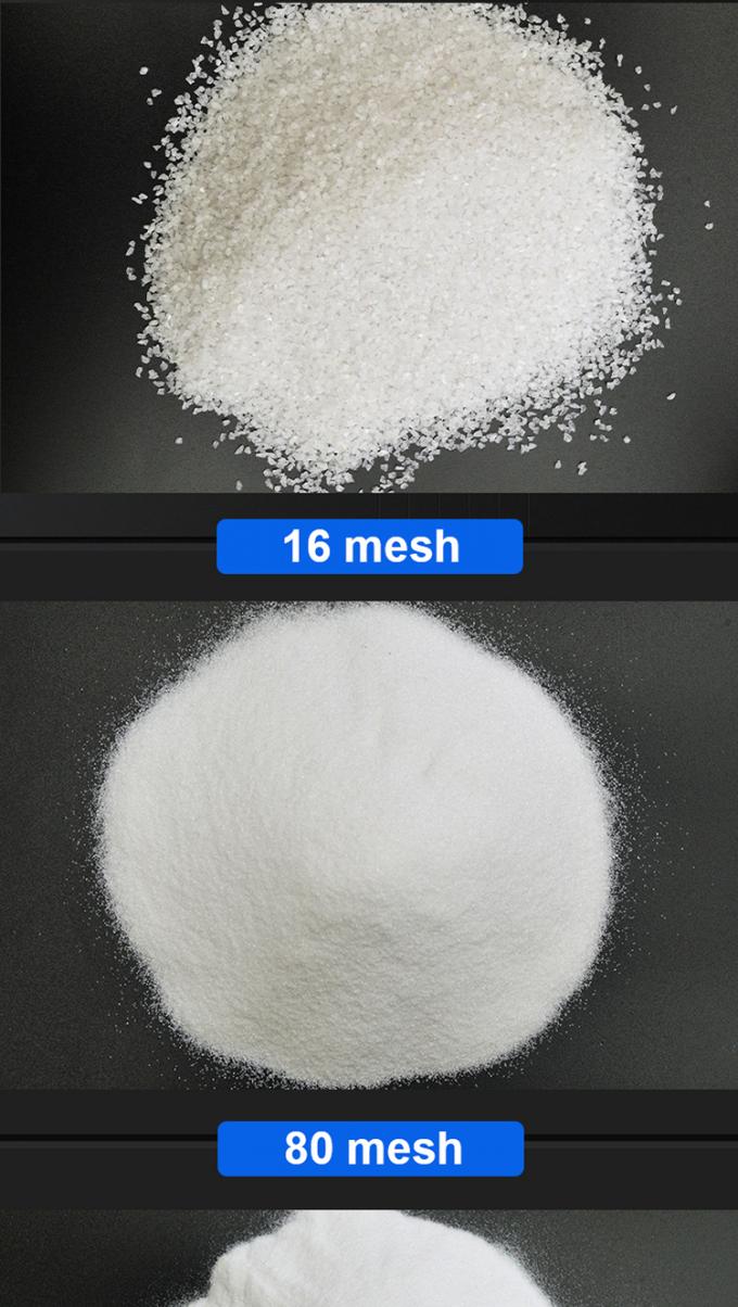 Ramah lingkungan Alumina Putih Berkualitas Tinggi WFA 99% Aluminium Oxide Corundum dengan Silicon Carbide Powder 2