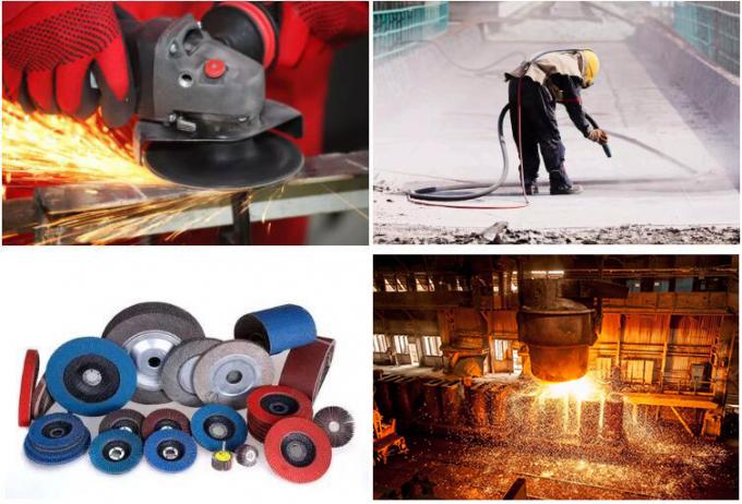 Ramah lingkungan Alumina Putih Berkualitas Tinggi WFA 99% Aluminium Oxide Corundum dengan Silicon Carbide Powder 4