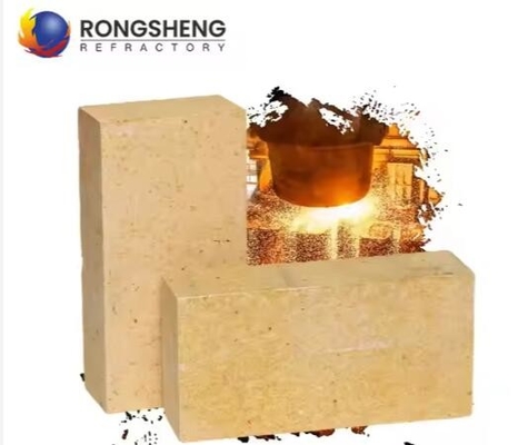 Rongsheng Alumina Steel Fiber Castable Kualitas Tinggi Abrasi Resistant Steel Fiber Refractory Castables Untuk Tungku Industri