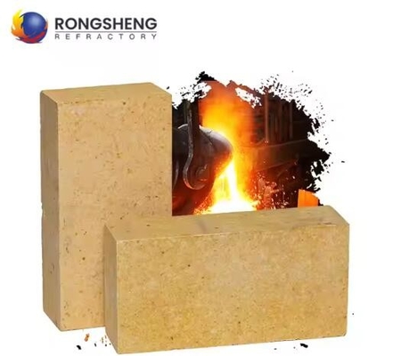 1400 derajat Aluminium Refractory Brick High Alumina Brick untuk Tungku Tungku dan Reaktor