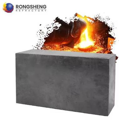 Bata Karbon Kemurnian Tinggi Anti Korosi Bata Karbon Aluminium Magnesium Bata Tahan Api Untuk Ceret Baja