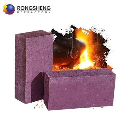 Batu Bata Refraktori Korundum Cr2O3 dengan Stabilitas Termal Sangat Baik Ketahanan Suhu Tinggi Bata Korundum Krom untuk Gasifier