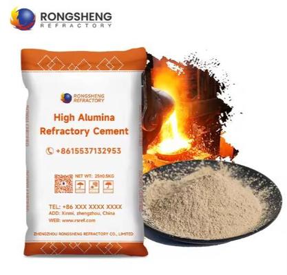 Semen Kalsium Aluminate Tahan Api Ca50 Ca60 Ca70 C80 Semen Api Alumina Tinggi Untuk Castable Tahan Api