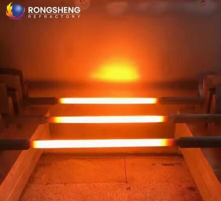 China Manufacturer Silicon Carbide Heater Rod Sic Electric Furnace Heating Elements yang Digunakan di Tungku Suhu Tinggi