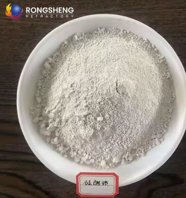 Harga pabrik 65% Zrsio4 bubuk halus Zirkon silikat tepung 325 Mesh silikat zirkon Untuk pengecoran pengecoran
