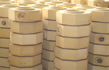 Dry Pressed Cement Kiln Bata Tahan Api Bata Api Clay Untuk Pengecoran Baja Ingot
