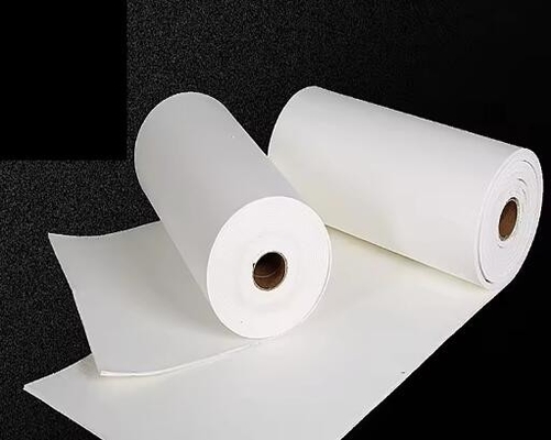 0.3-15mm Ketebalan Aluminium Silikat Serat Kertas 1260 Keramik Serat Kertas Isolasi Termal