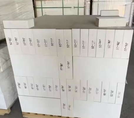 Jm23 Jm26 Batu bata tahan api mullite K23 K26 Batu bata isolasi api mullite untuk tungku tinggi panas