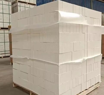 Lining Tungku Kaca Mullite Insulasi Batu bata 1700C Insulasi Api Batu bata Jm26 Jm28 Jm32 Batu bata tahan api