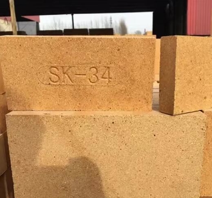 Suhu Tinggi Sk34 Sk36 Sk38 Sk40 Alumina Tinggi Genteng Refraktori Tungku Dan Oven Aluminium Fire Brick