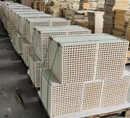 Keramik Furniture Cordierite Mullite Support Plate Refractory Kiln Shelf Cordierite Mullite Board Untuk Tungku