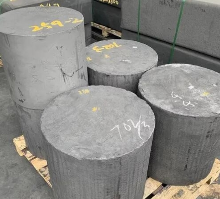 Blok Grafit Ekstrusi Tinggi Berkualitas Tinggi Edm Square Blok Pemanasan Grafit Bulat Untuk Pengeboran