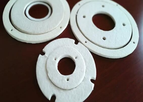 Kertas Serat Keramik Resistensi Panas Bioluble Serat Gasket 1430C Serat Keramik Gasket Bahan Isolasi Termal