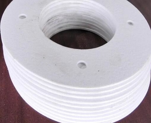 Kertas Serat Keramik Resistensi Panas Bioluble Serat Gasket 1430C Serat Keramik Gasket Bahan Isolasi Termal