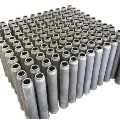 Furnitur Tungku Karbida Silikon Berkualitas Tinggi Sisic Ssic Rbsic Nozzle Pembakar Karbida Silikon