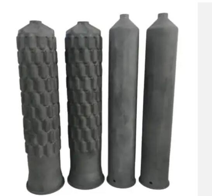 Furnitur Tungku Karbida Silikon Berkualitas Tinggi Sisic Ssic Rbsic Nozzle Pembakar Karbida Silikon