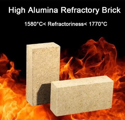Custom Shape Refractory Brick 230x114x65mm Ukuran Standar Fire Brick Untuk Keramik Suhu Tinggi