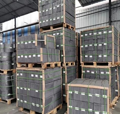 Foundry Metallurgy High Pure Carbon Graphite Block Custom Graphite Electrode Anode Block Dengan Harga Pabrik