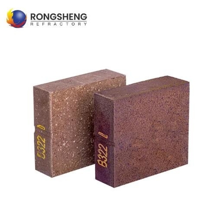 Tinggi kekuatan Magnesium Ferro Spinel Fire Brick Magnesia-Hercynite Refractory Spinel Brick Untuk Industri Semen