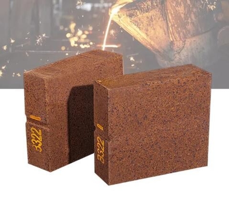 Tinggi kekuatan Magnesium Ferro Spinel Fire Brick Magnesia-Hercynite Refractory Spinel Brick Untuk Industri Semen