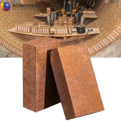 Basic Open Hearth Furnace Magnesite Brick 95% Mgo Dilelehkan Dan Sinter Magnesia Brick Magnesium Refractory Brick Untuk Stee