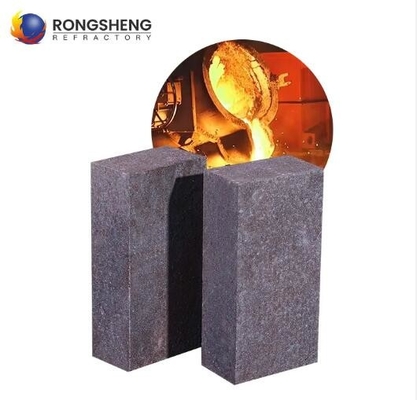 Brick refractory direct bond/semi-rebounded/rebounded Magnesia Chrome untuk tungku peleburan suhu tinggi
