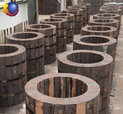 Melted Rebond Magnesia Chrome Brick High Temperature Fire Sintered Chromium-Magnesite Brick Untuk Memurniakan Tungku