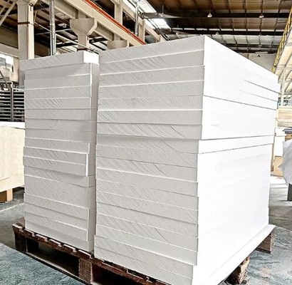 1260 Papan Serat Keramik Refraktori Isolasi Termal Papan Aluminium Silikat Untuk Tungku Industri