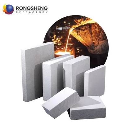 1800c Bahan tahan api Papan Serat Keramik Kekuatan tinggi Papan Isolasi Serat Keramik Harga