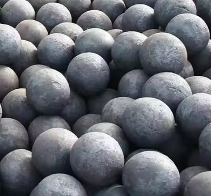 Tinggi Chrome 20-180mm Digunakan untuk Industri Cement Power Mining