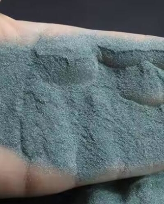 Tinggi Kemurnian 99% Sic Powder 16#~2000# Refractory Green Silicon Carbide Untuk Abrasives Dan Sandblasting
