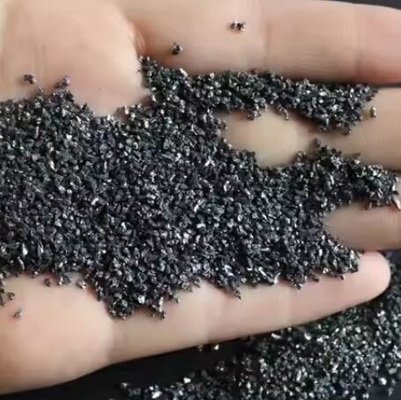 Serbuk Karbida Silikon Abrasif Karborundum Hitam Dan Hijau Emery SiC Powder Untuk Polishing