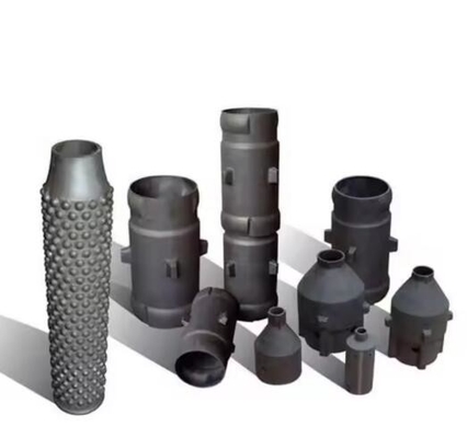 Kualitas Tinggi Refractory Resic Sisic Sic Silikon Karbida Keramik Burner Tube Nozzle