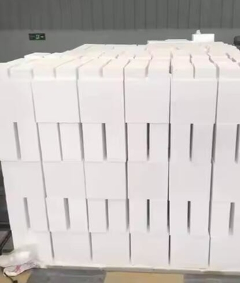 Alumina Bubble Refractory Brick 1800C Alumina Hollow Ball Insulating Brick Untuk Tungku Keramik