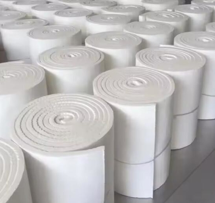 6-50mm Kaowool Fiber Blanket Insulasi tahan panas 1430 Keramik Fiber Blanket Untuk lapisan tungku