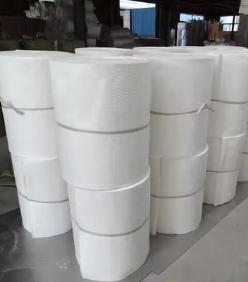 Bahan Isolasi Panas Tungku 1260 Selimut Serat Keramik 128kg/M3 160kg/M3 Selimut Serat Silikat Aluminium