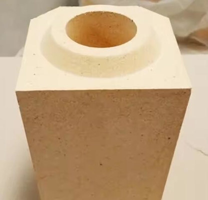 Low Creep High Alumina Runner Bricks Furnace Refractory Runner Steel Brick Untuk Reheating