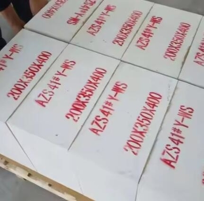 Harga Pabrik Ditemukan Zirconia Corundum Brick Azs Refractory Brick Untuk Tungku Kaca