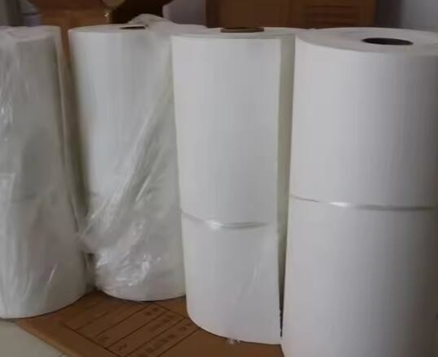 1mm 2mm 5mm tebal aluminium silikat seramik serat kertas 1260C suhu tinggi bahan isolasi tahan api
