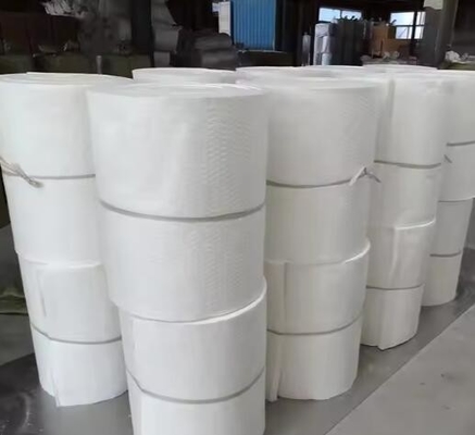 Bantal Seramik Serat Bantal Isolasi Suhu Tinggi Bulk 1260c 50mm 25mm tebal Alumina Silikat Jarum Bantal