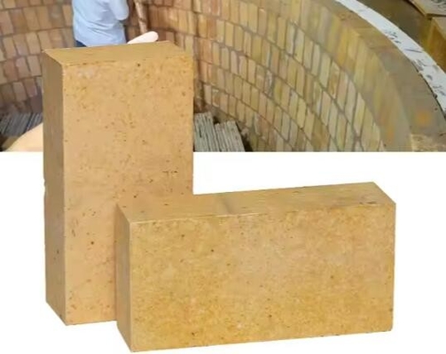 Kualitas Tinggi &amp; Densitas Aluminium Brick Kiln Lining High Alumina Refractory Brick Untuk Tungku Baja