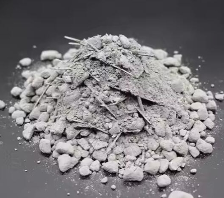 Rongsheng Alumina Steel Fiber Castable Kualitas Tinggi Abrasi Resistant Steel Fiber Refractory Castables Untuk Tungku Industri