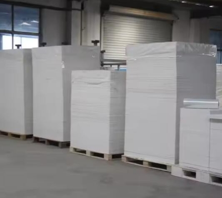 Papan tahan panas silikat aluminium 20mm 50mm 1430 derajat Papan isolasi serat keramik anorganik