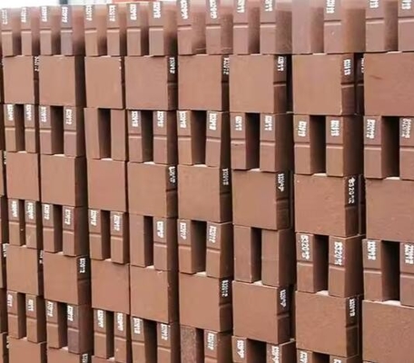 Rongsheng Refractory Mgo Fire Bricks Magnesia Refractory Brick Untuk Tungku Open-Heat Alkaline