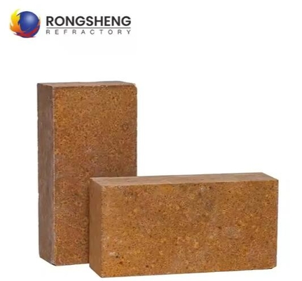 Resistensi suhu tinggi Magnesia Bata Rongsheng Refractory Magnesium Bata Untuk Semen Rotary Kiln Sintering Zone